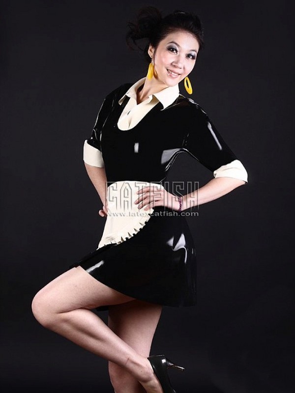 Latexové šaty CF-SKN047