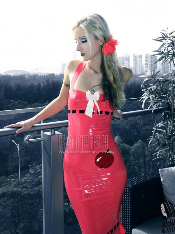 Latexové šaty CF-DRNV597
