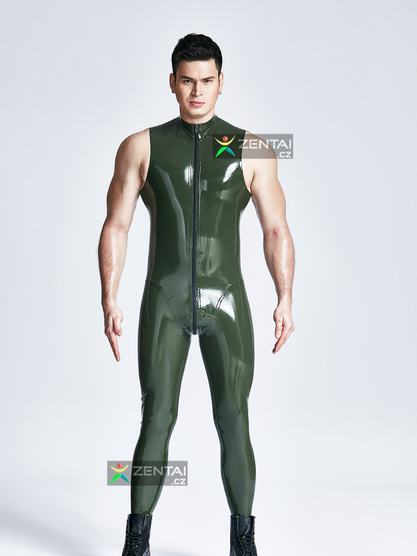 Latexový Catsuit MCA054
