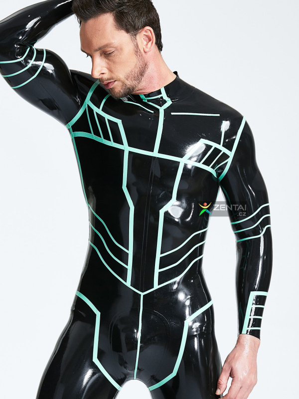 Latexový Catsuit MCA234